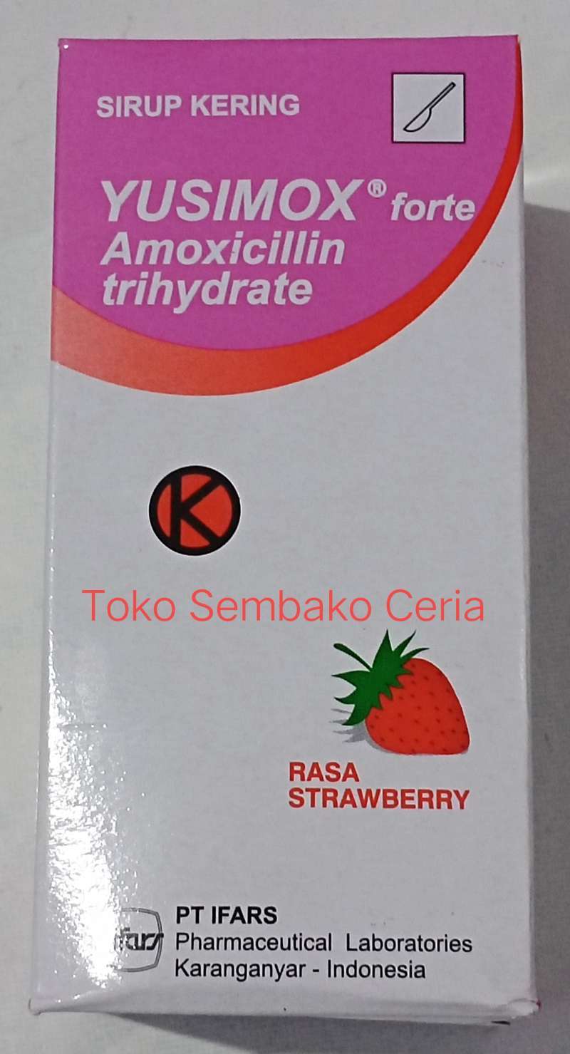 Jual Yusimox forte sirup kering 60ml di Seller Toko obat&sembako ceria Gembor, Kota Tangerang