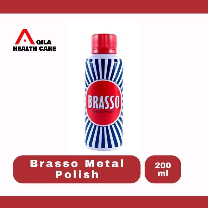Jual Brasso Metal Polish 200ml Pembersih Dan Pengkilap Logam Di Seller Aqila Health Care