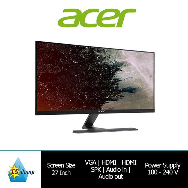 Jual Acer Nitro RG270 Monitor [FreeSync 75Hz/ 27 Inch/ IPS] - Hitam di ...