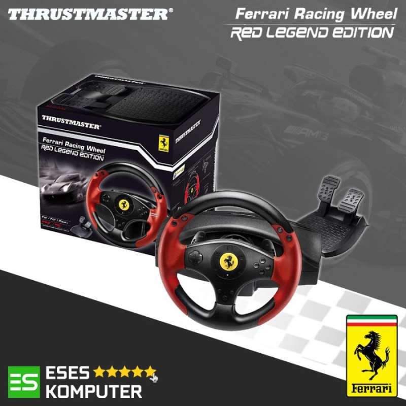 Thrustmaster Ferrari Racing Wheel Red Legend Edition Treiber Jual Thrustmaster Ferrari Racing Wheel Red Legend Edition For PC PS3 di