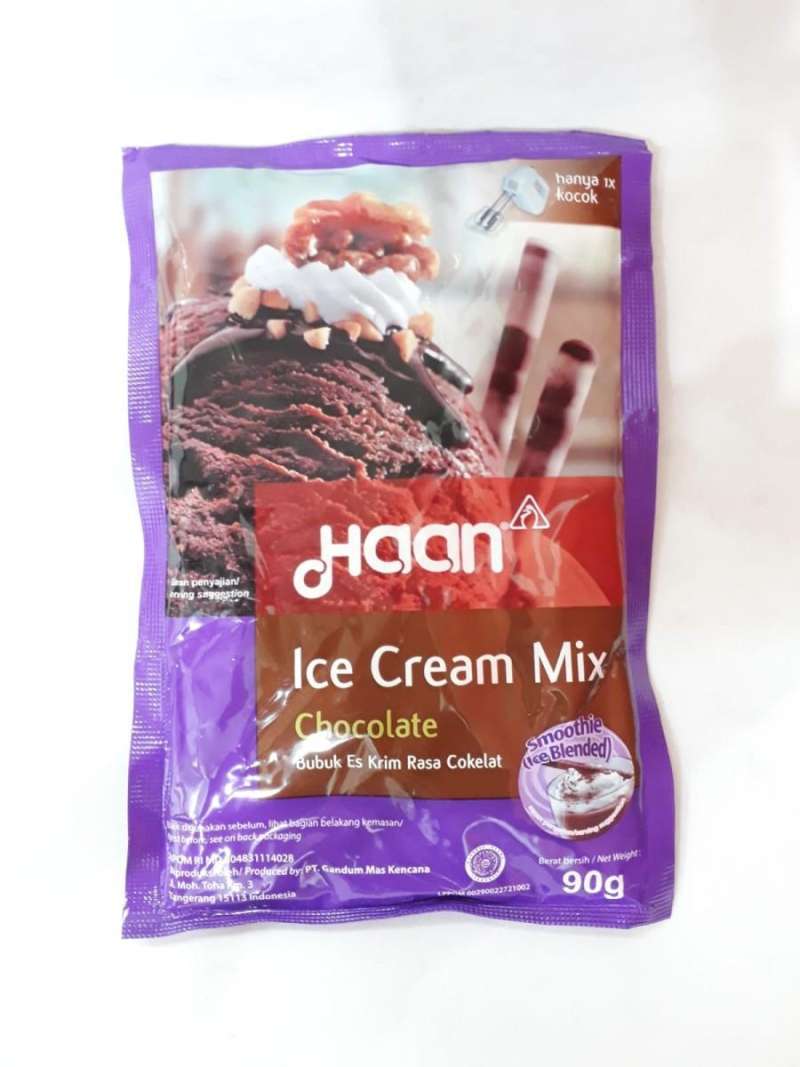 Jual Haan Bubuk Ice Cream Mix Chocolate 90g Di Seller Rojamart