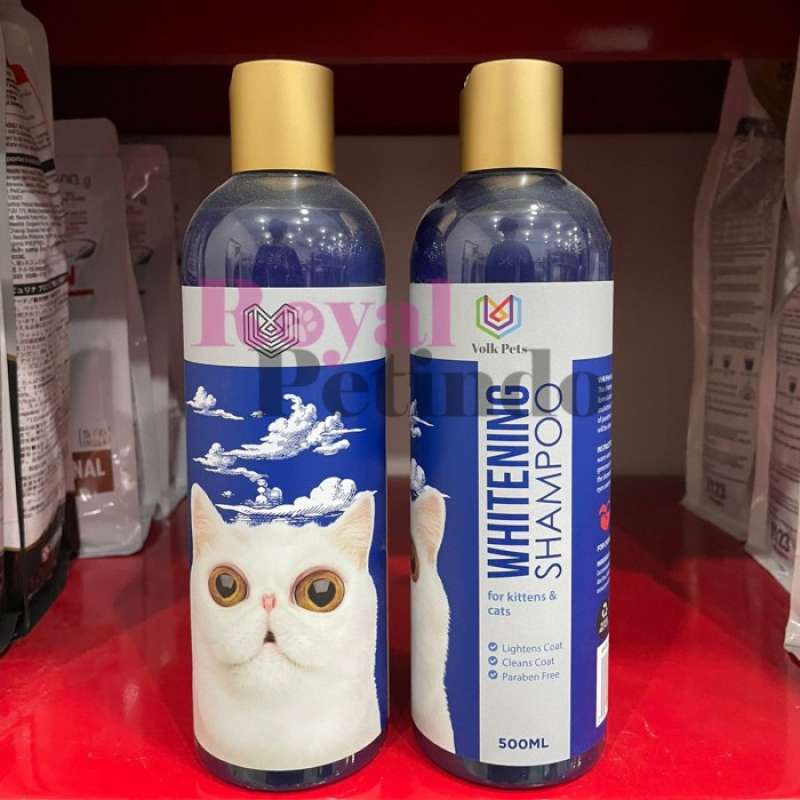 Promo Volk Pets Cat Whitening Shampoo Kucing 500 Ml Diskon 23 di
