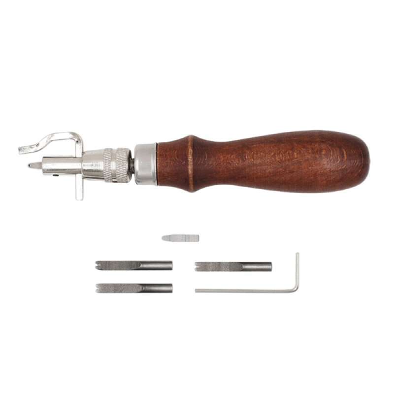 Promo Leather Tool Kits Stitching Groover Skiving Edger Cutting Basic