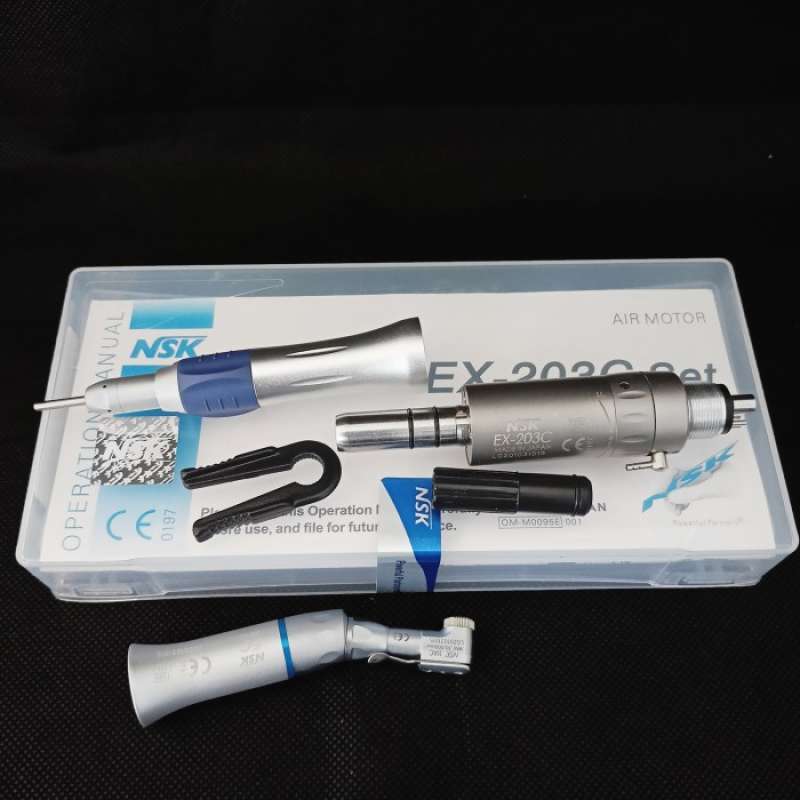 Promo HANDPIECE LOWSPEED LOW SPEED SET NSK AIR MOTOR 4 HOLE Diskon 33