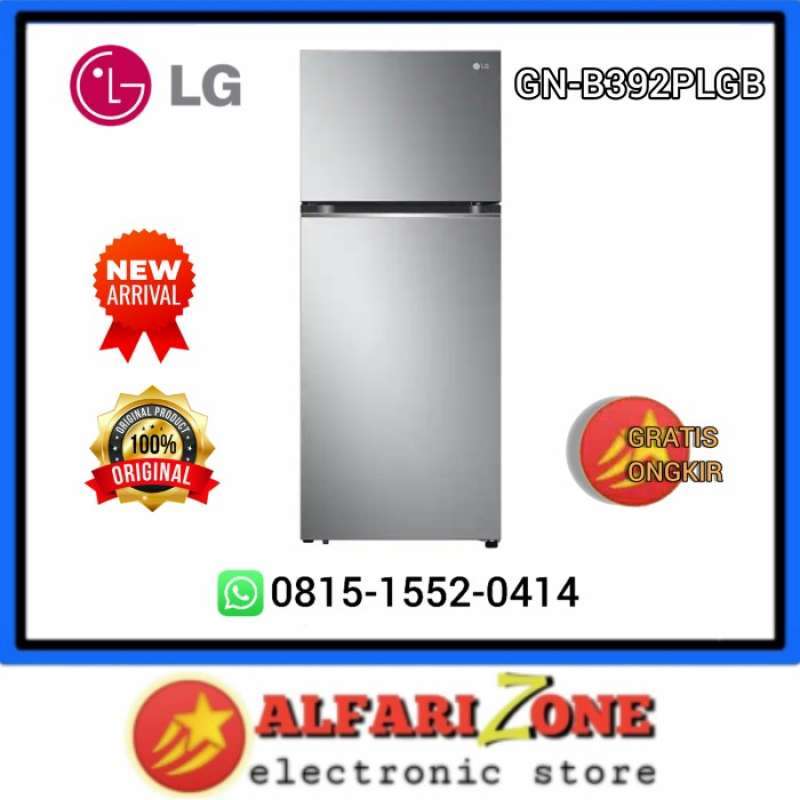 Promo KULKAS 2 PINTU INVERTER LG GN B392PLGB Lemari Es LG GNB392PLGB promo-kulkas-2-pintu-inverter-lg-gn-b392plgb-lemari-es-lg-gnb392plgb