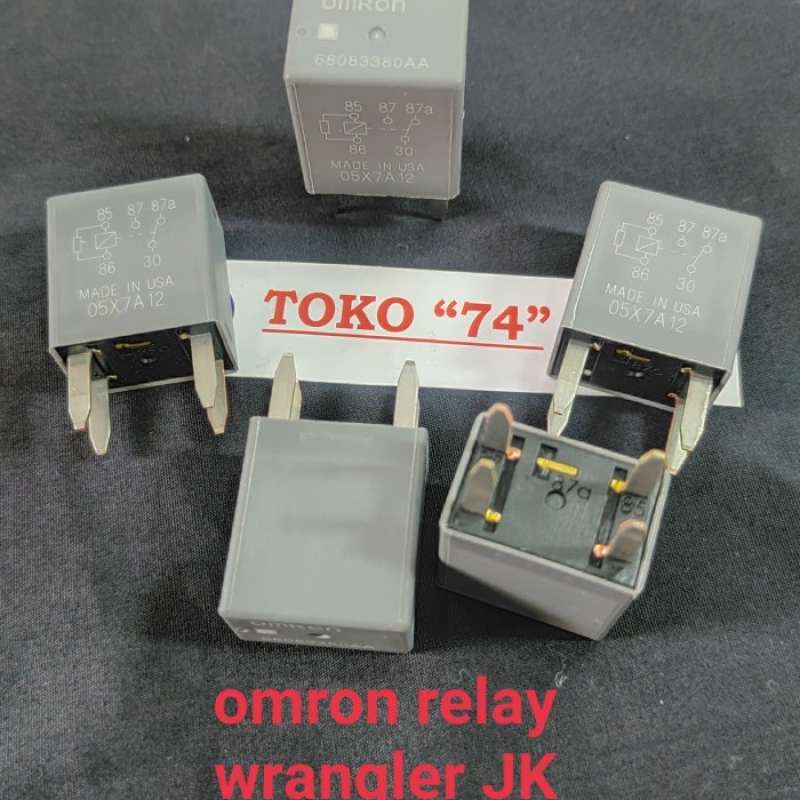 Jual Relay Omron 68083380aa Jeep Wrangler Jk Rubicon Dodge Journey Di