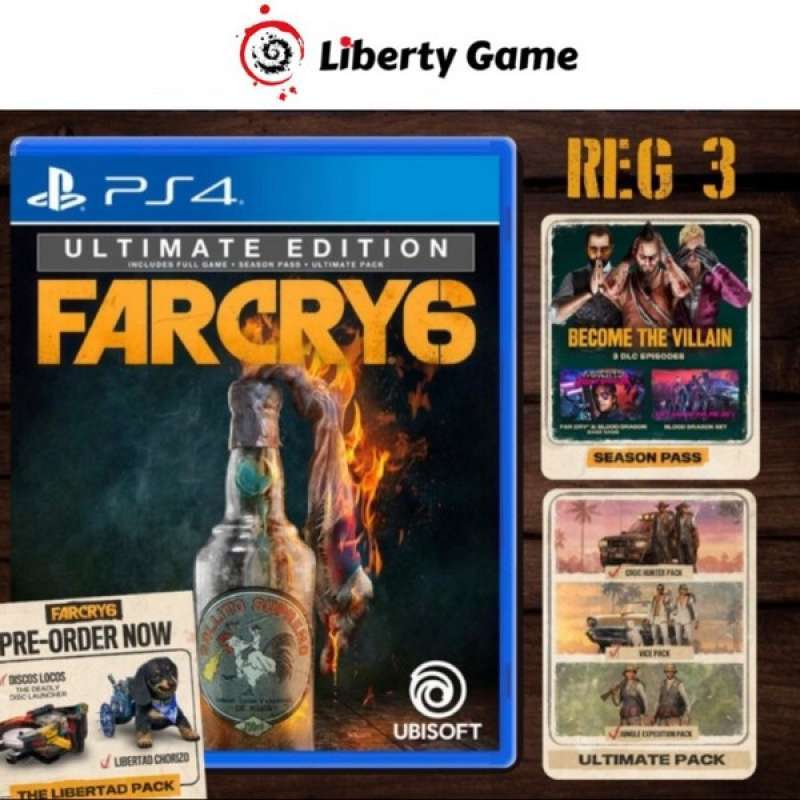 Jual PS4 Far Cry 6 Ultimate Edition / Farcry 6 Ultimate Edition di ...