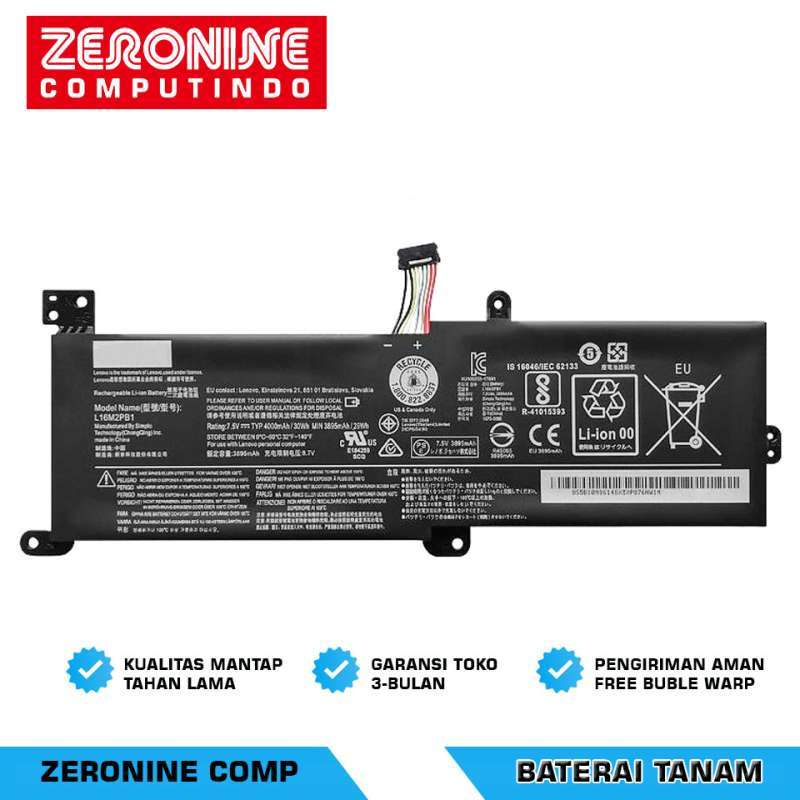 7.6v 35wh L16l2pb1 Laptop Battery Compatible Für Lenovo Ideapad 320 15