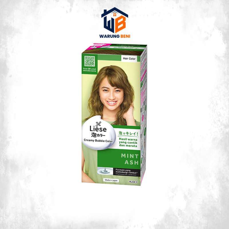 Jual Liese Bubble Hair Color Foam Cat Rambut Permanent Mint Ash di