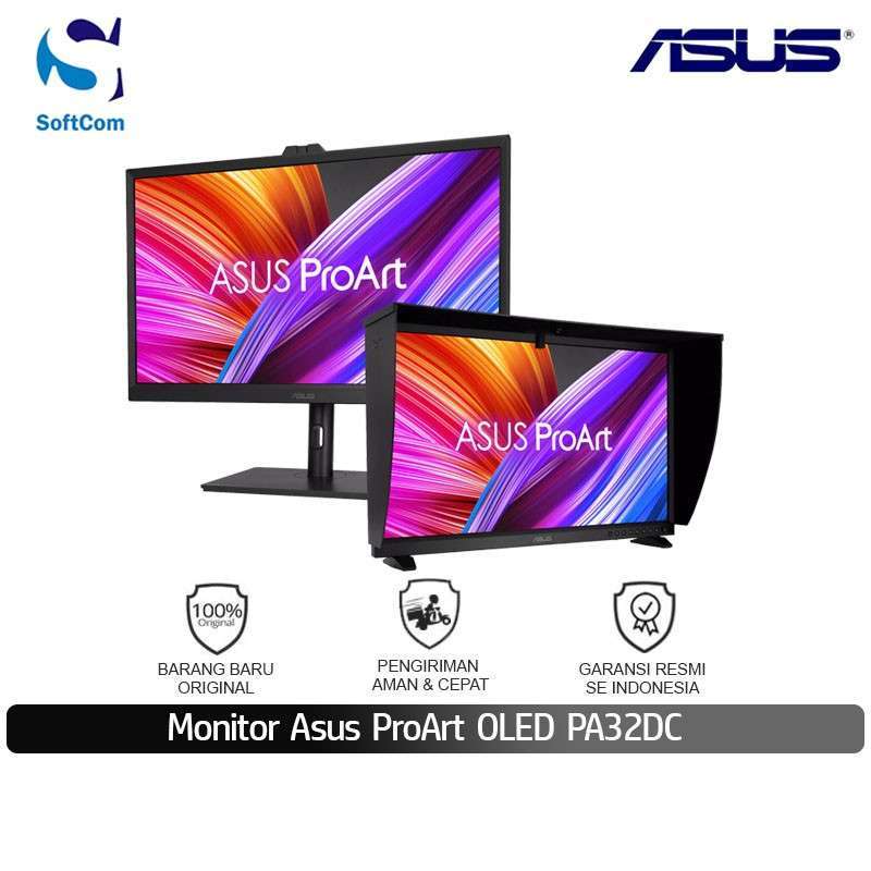 Promo Monitor Asus Proart Pa32dc [31.5 4k Hdr Oled / 99 Dcip3 / Usbc