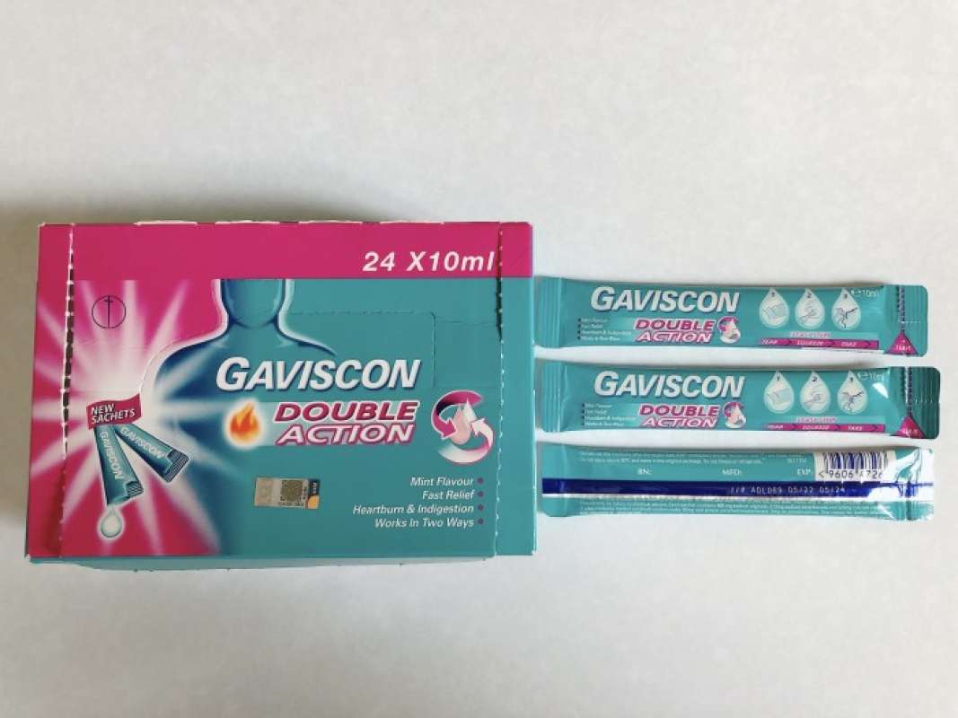 Jual gaviscon double action sachet 10ml di Seller The Chef and Snack