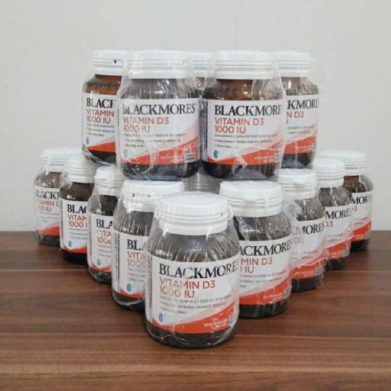 Promo Blackmores Vitamin D3 1000IU 60 Capsules Blackmores D3 1000 IU 60