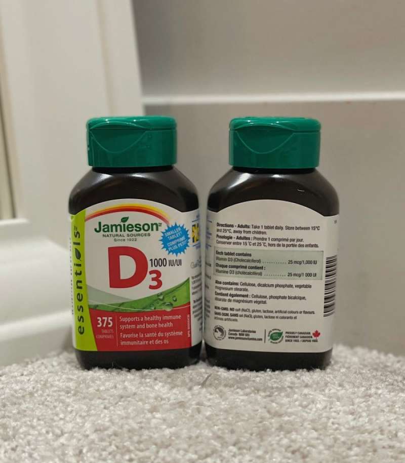 Promo Vitamin D3 Jamieson 1000IU 375 tablets Diskon 33 di Seller Anes