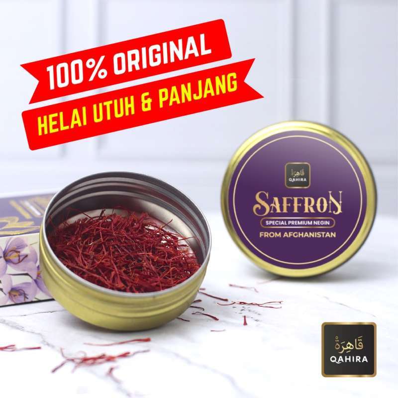 Promo Saffron Qahira Original Kuma Kuma Rempah Rempah Sejuta Manfaat