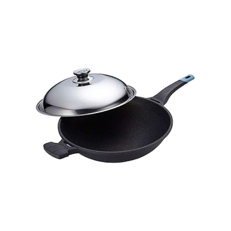 Jual Perfect Japanese Style Single handle Wok 36CM (with lid)Made in