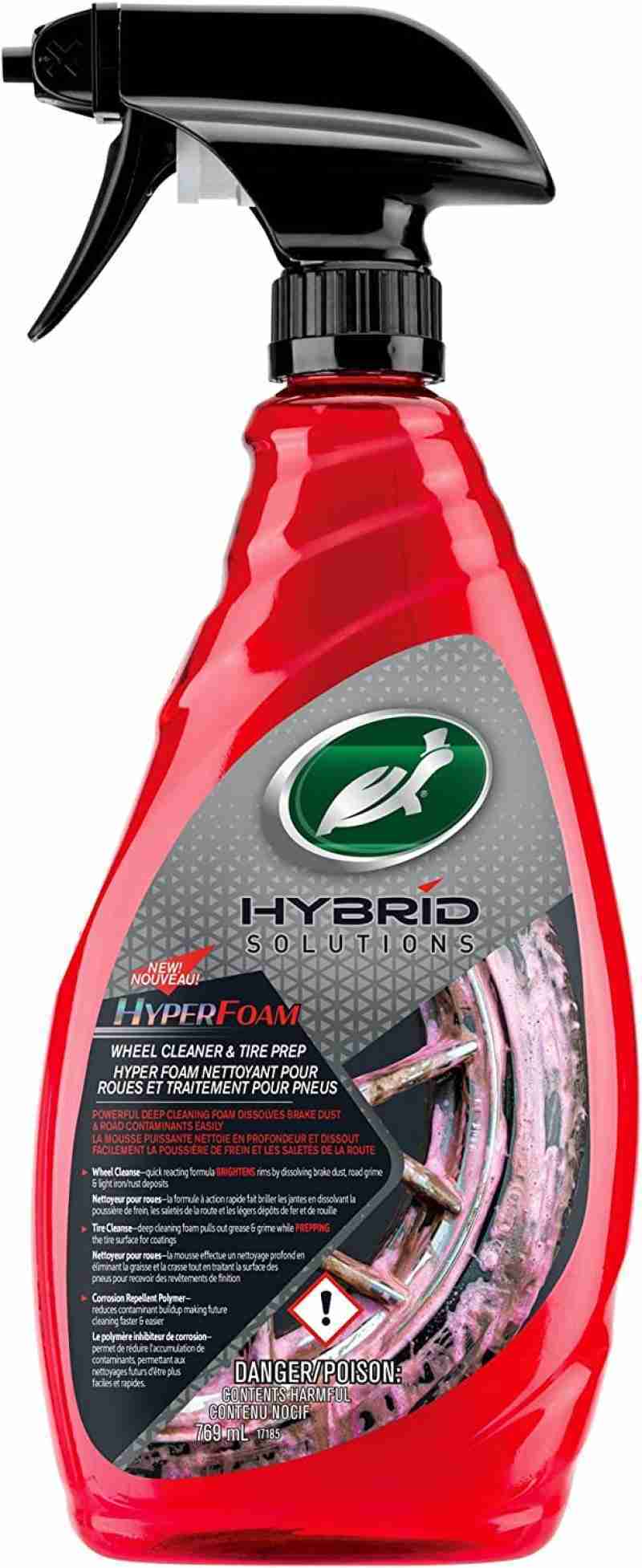 Jual Turtle Wax Hybrid Solutions Hyper Foam Wheel Cleaner Tire Prep 680