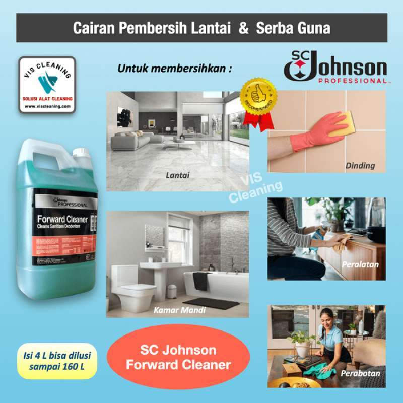 Jual Sc Johnson Forward Cleaner Konsentrat Pembersih Lantai Dan Serbaguna Di Seller Anes Medika