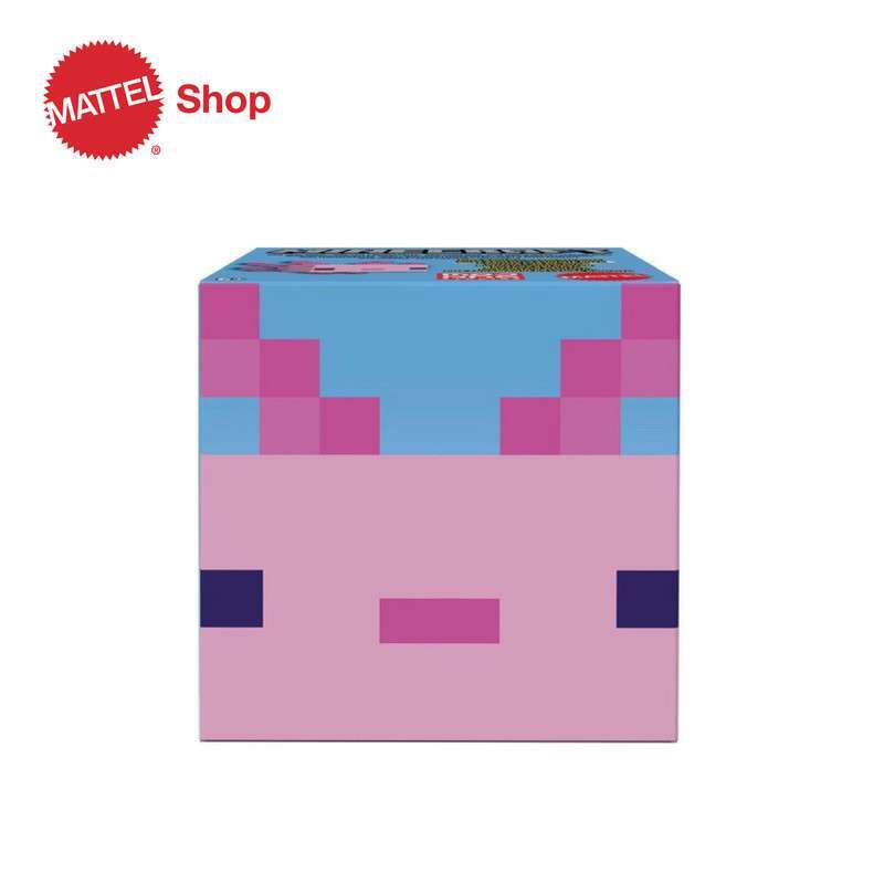 Glowing figurine Minecraft - Axolotl | Tips for original gifts