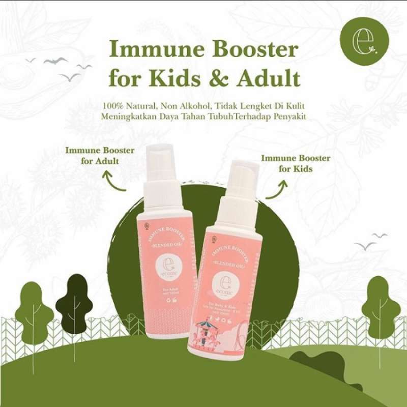 Promo Econic Immune Booster Kids Blended Oil 100Ml Diskon 28 di Seller