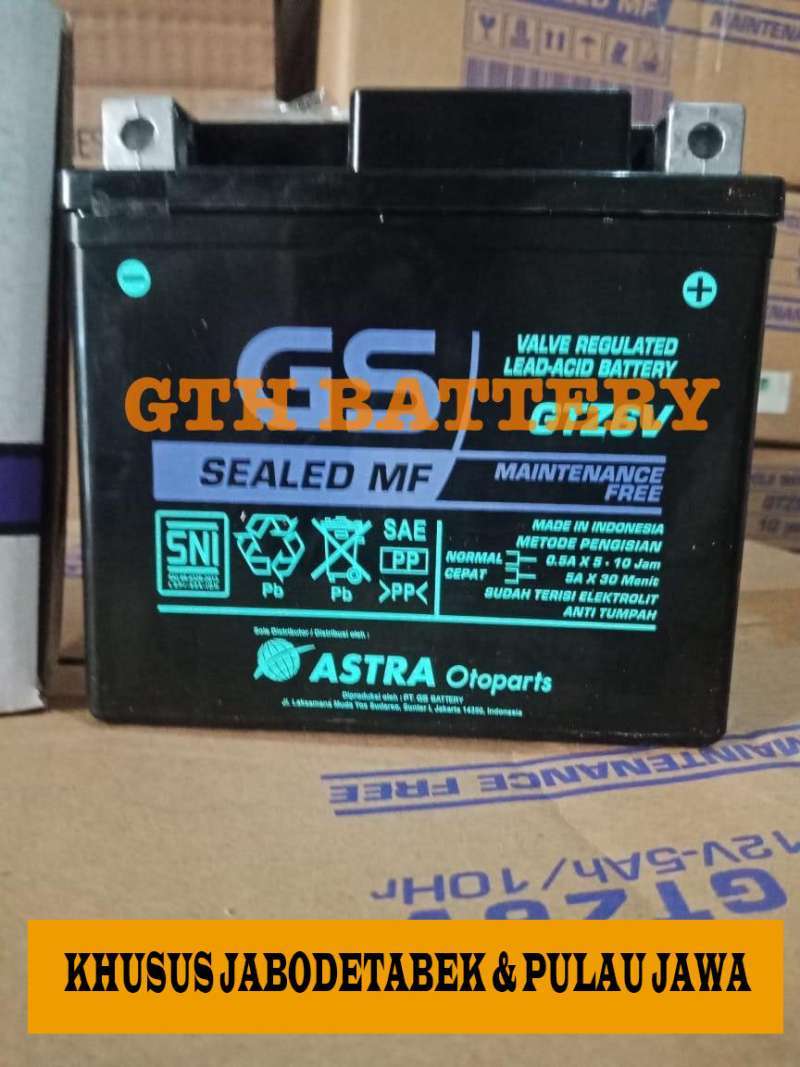 Promo AKI MOTOR GTH GS GTZ6V Diskon 40% di Seller GTH BATTERY - Duri