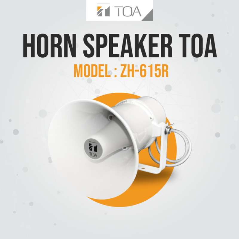 Promo HORN SPEAKER TOA SPEAKER CORONG MODEL ZH615R GARANSI RESMI