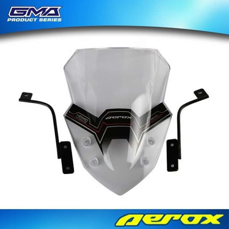 Jual Windshield Visor Nemo Apollo Yamaha Aerox 155 Old & Aerox 155 New Bening, Aerox 155 New