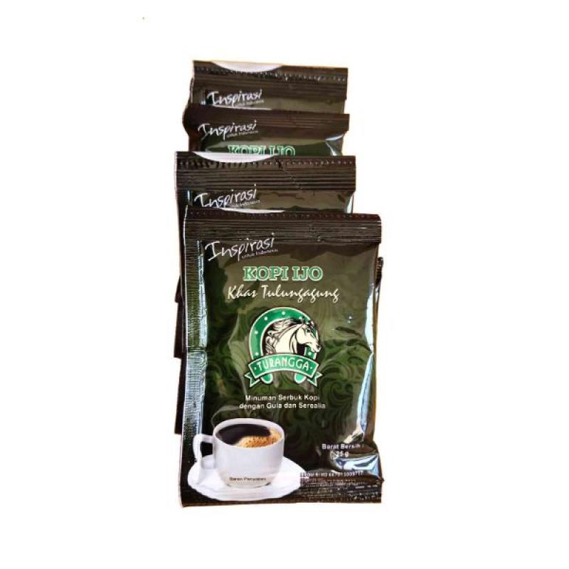 Promo Kopi Robusta kopi hijau + gula TURANGGA 2in1 KHAS TULUNGAGUNG (10