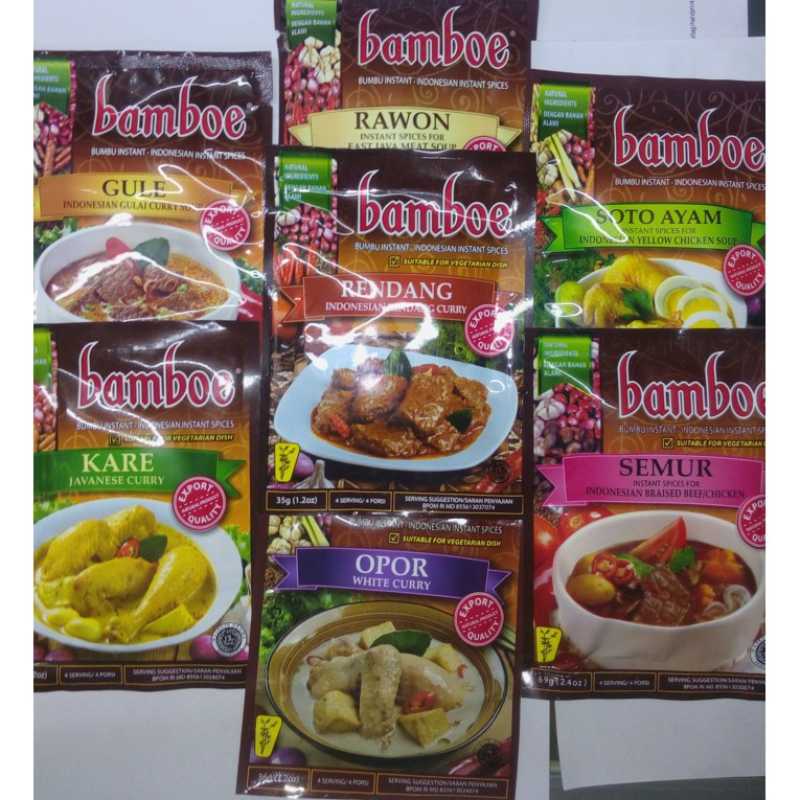 Harga Bumbu Rendang Bamboe / Daftar Harga Bumbu Gulai Bulan Juli 2021