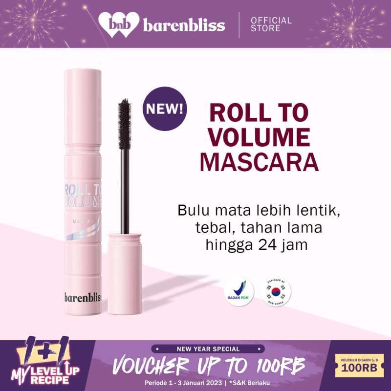 Jual BNB barenbliss Korean Roll To Volume Mascara Long Lasting