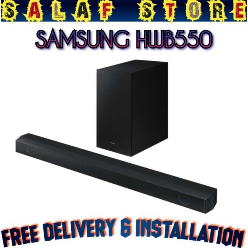 Promo SOUNDBAR HWB550 DOLBY ATMOS 2.1 CH NEW 2022 / HWB550 Diskon 23 di Seller Gamma Store