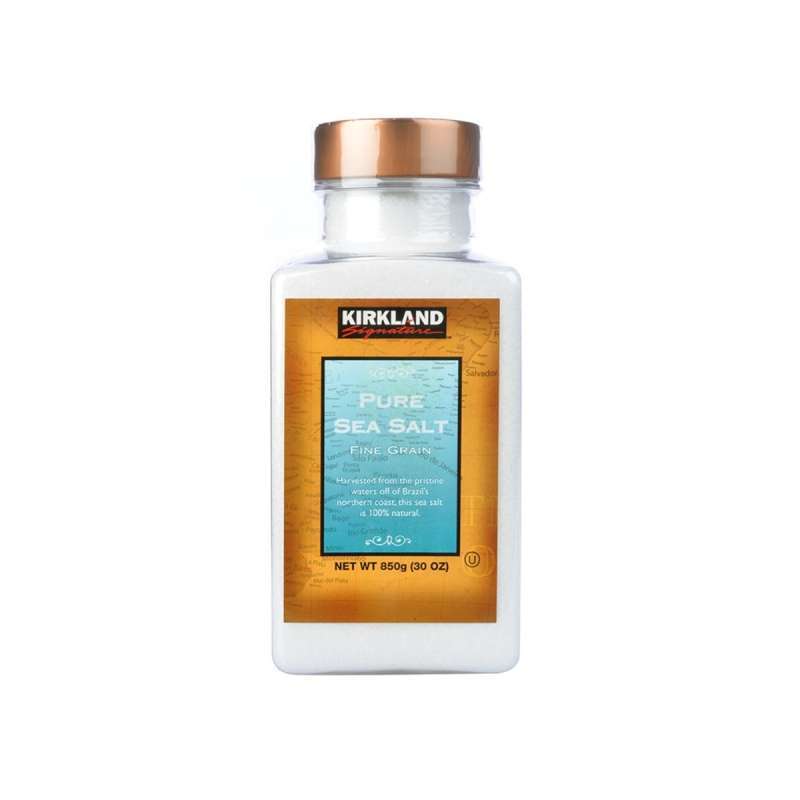 Jual Kirkland Signature Fine Grain Pure Sea Salt 850gr Taiwan Version
