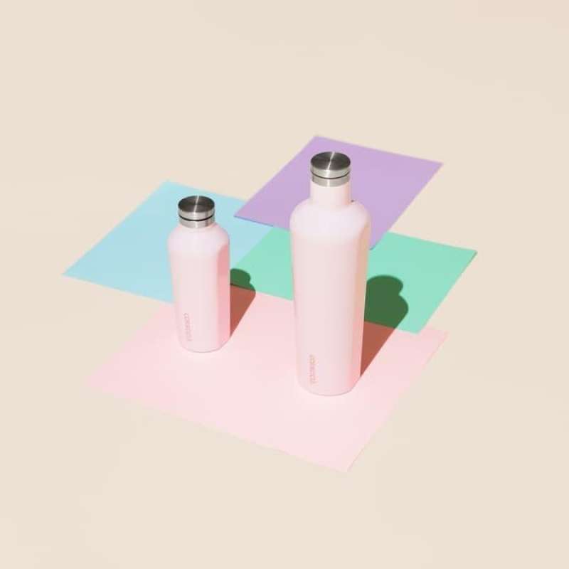 Neuf dans sa boîte Corkcicle 16 oz rose cantine 25 heures froid 12