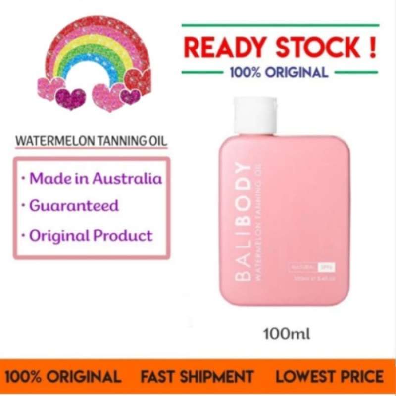 Promo Bali Body Watermelon Tanning Oil SPF6 Diskon 33 di Seller