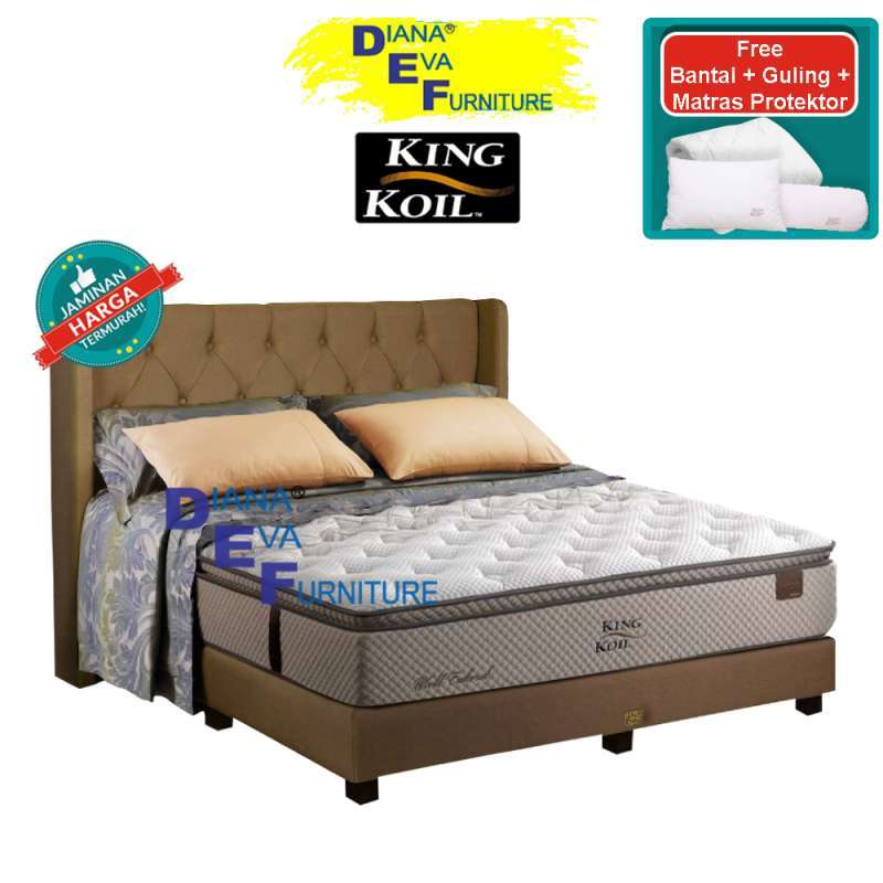 Jual King Koil World Endorsed Bed Set Baltimore Kasur Springbed 160 X