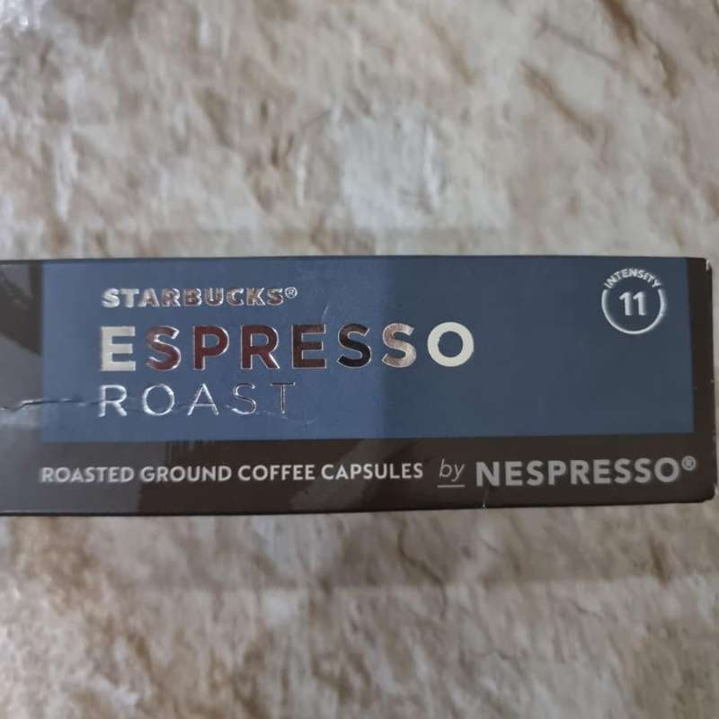 Jual STARBUCKS NESPRESSO ESPRESSO Roast (Biru Tua)Intensity 11 HARGA