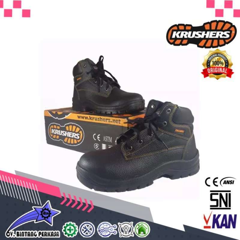 Jual Sepatu Safety / Safety Shoes Krushers Dallas Di Seller Vexana