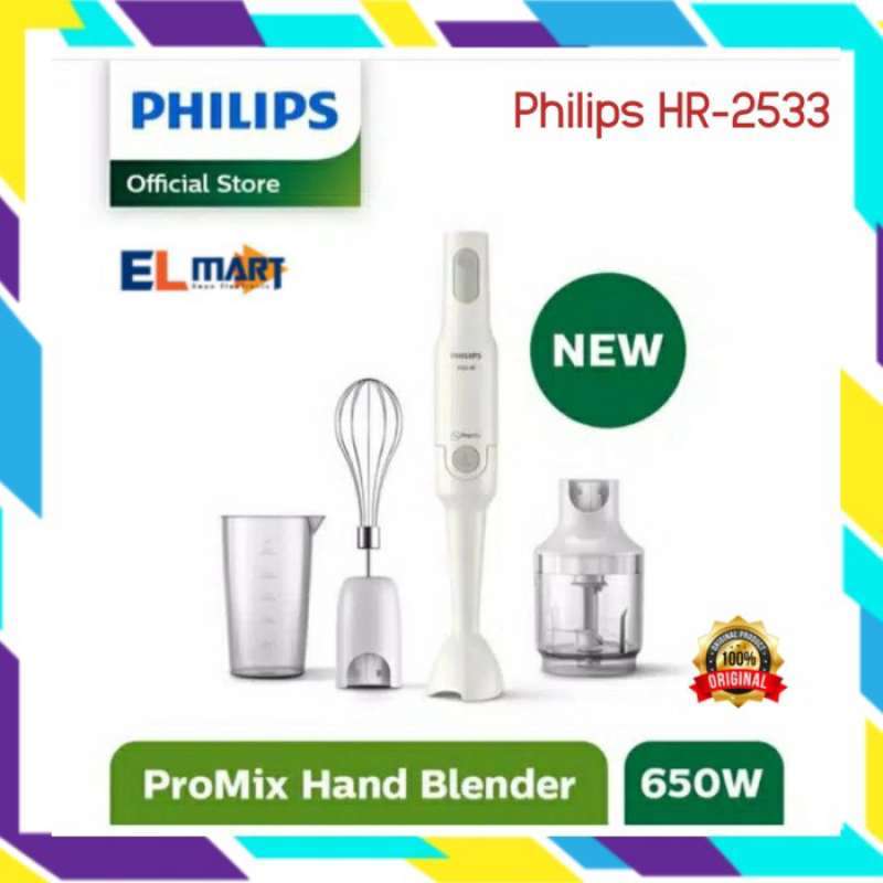 Jual Philips Hand Blender Tangan Pro Mix HR 2533 HR2533 pengganti