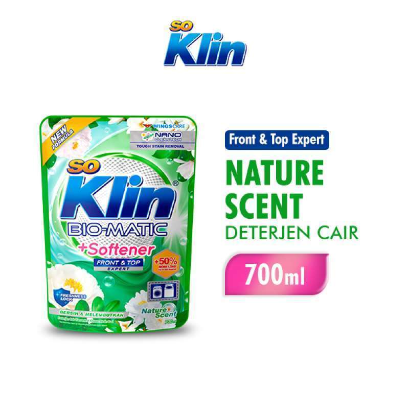 Jual Panasonic Freegoods So Klin Biomatic + Softener Liquid Detergent Front & Top Load