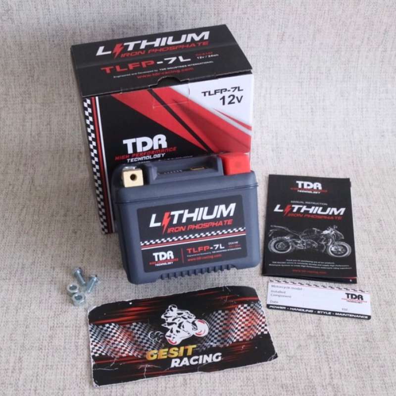 Promo Aki Motor TDR Racing AKI Blade - Megapro - Verza TLFP-7L Lithium