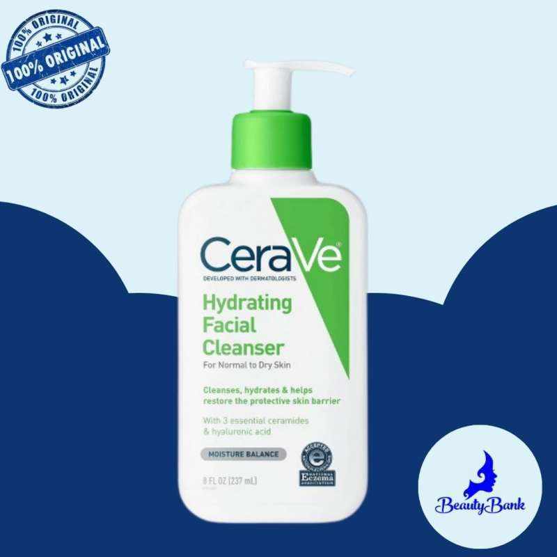 Jual CeraVe Hydrating Facial Cleanser for Normal to Dry Skin 8 OZ di