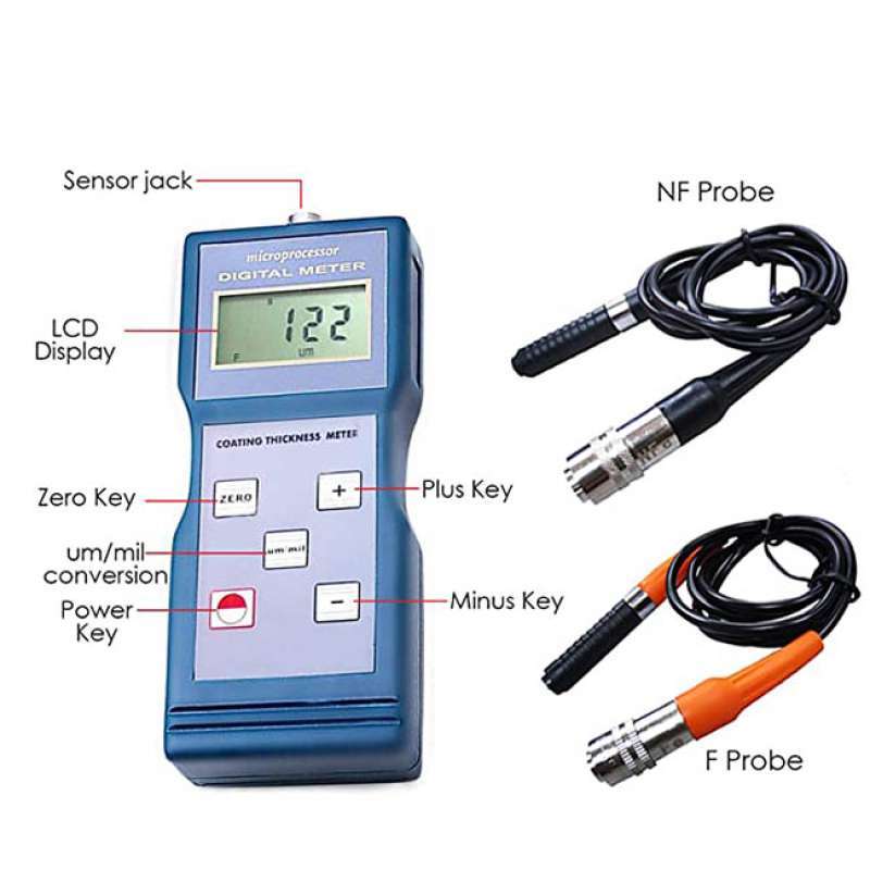 Jual Coating Thickness Gauge Cm8822 Landtek Tester Cm8822 Meter Paint