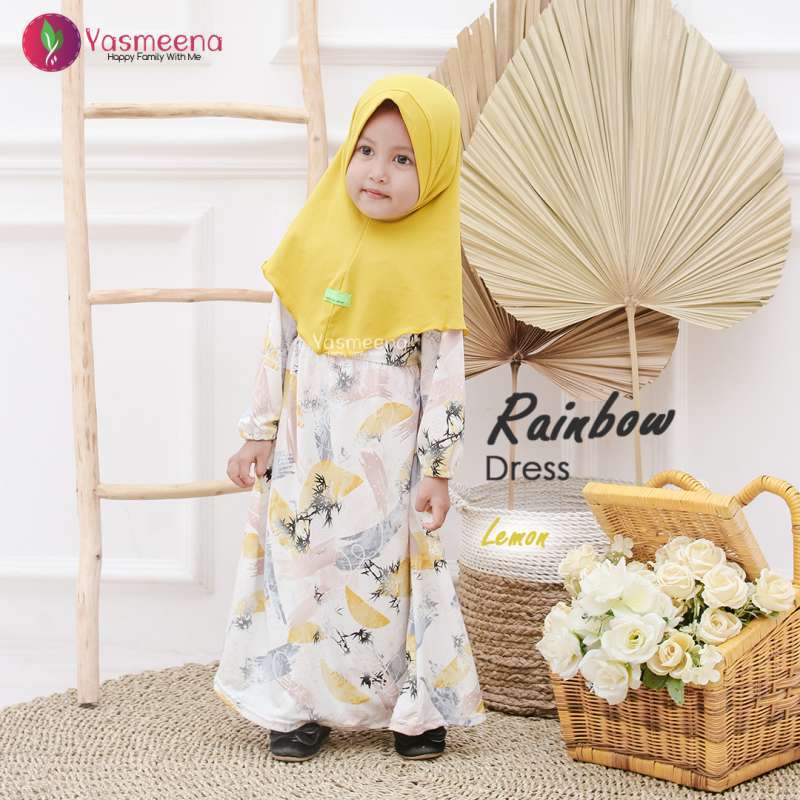 Gamis Lemon Cocok Dengan Jilbab Warna Apa / Jual Gamis ...