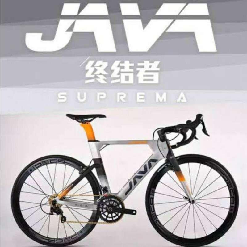 Orange Java Bike Jual Java Roadbike Suprema - Silver Orange Size 55 Di Seller Sepedajaya ...