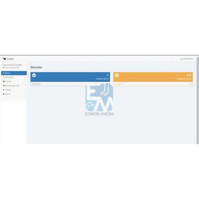 Jual Source Code Aplikasi Bengkel Berbasis Web Di Seller P-store Net ...