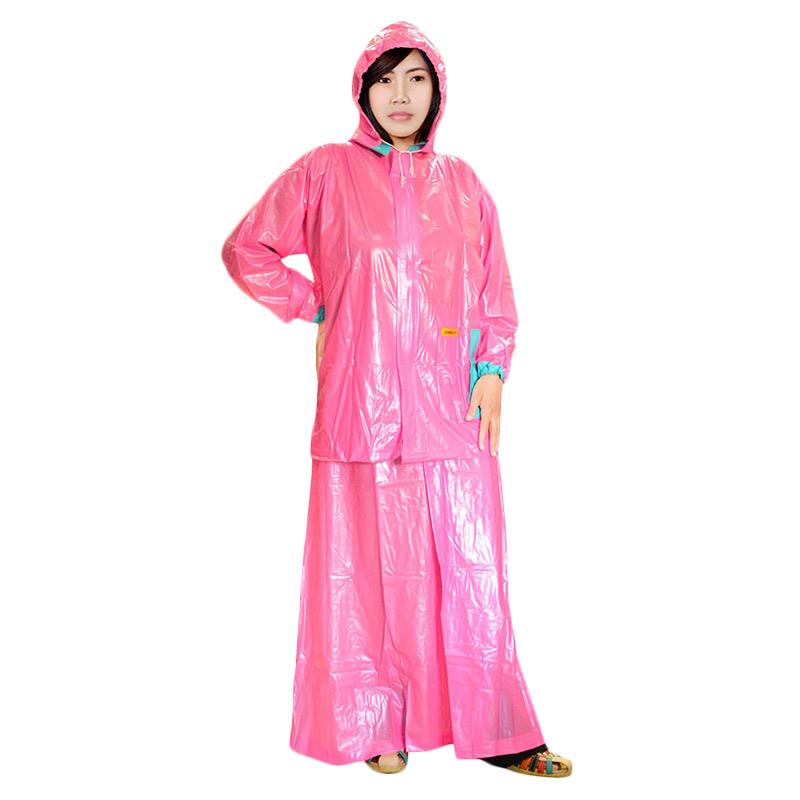 Jual Indoplast Rok Puspa Jas Hujan - Pink Online - Harga
