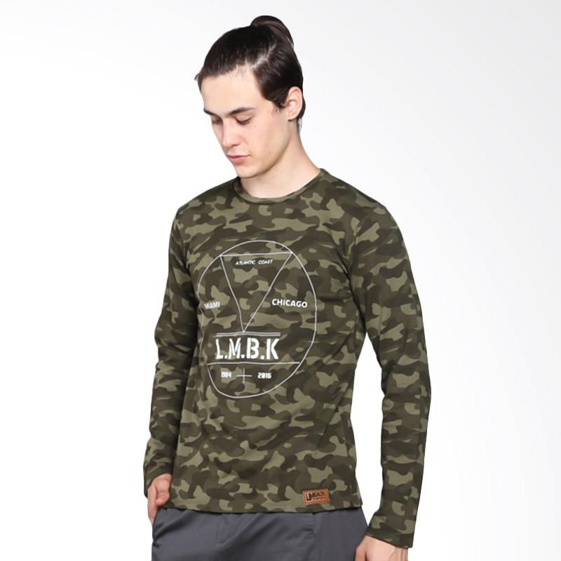 Harga Limback 3035 Atlantic Sweater Pria Hijau Army 