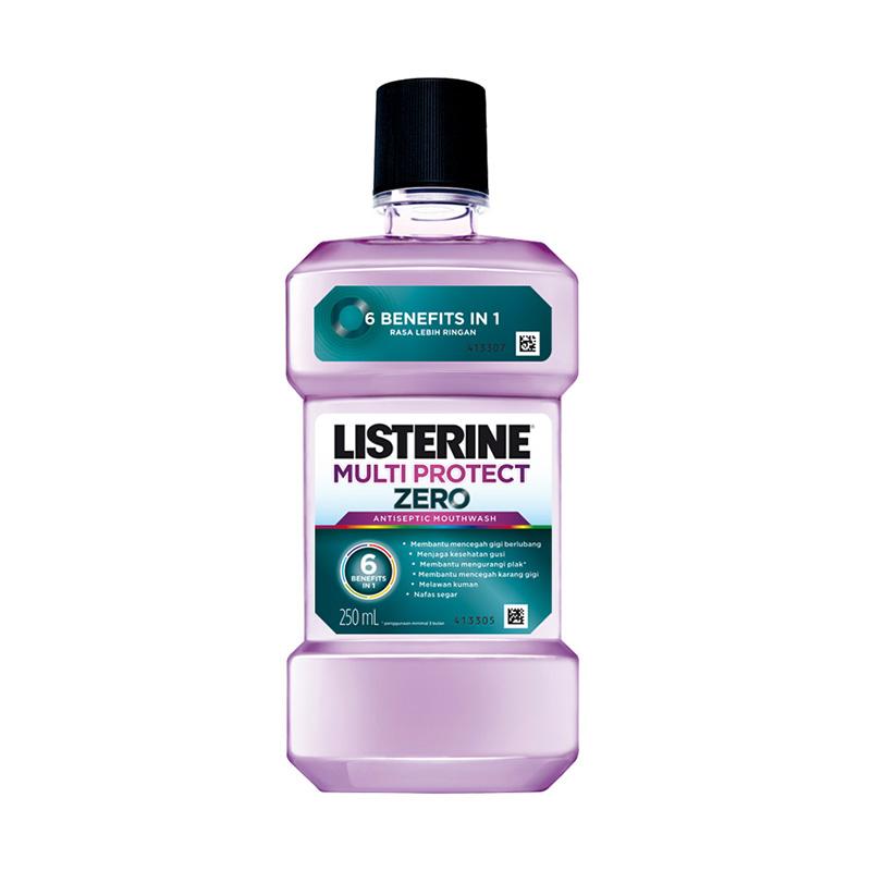 Jual Listerine Multi Protect Zero [250 Ml] Terbaru Oktober 2021 harga