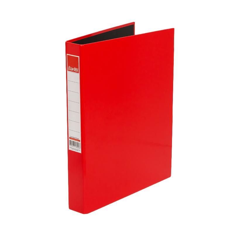 Jual Bantex #1130 09 Laminated A4 Ring Binder - Red [2