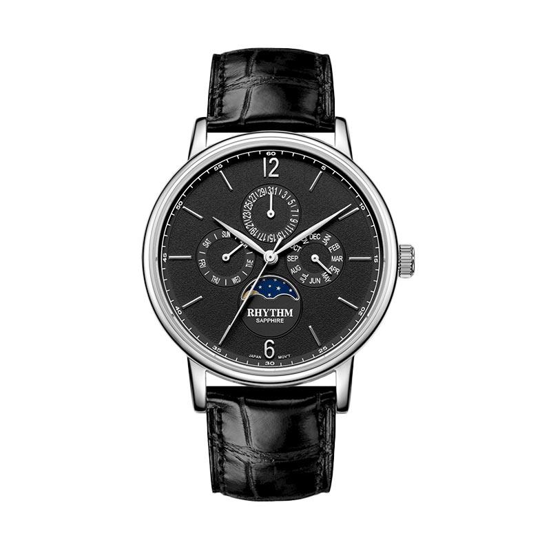 Jual Rhythm FI1608L 02 Leather Jam Tangan Pria Black di Seller Bless