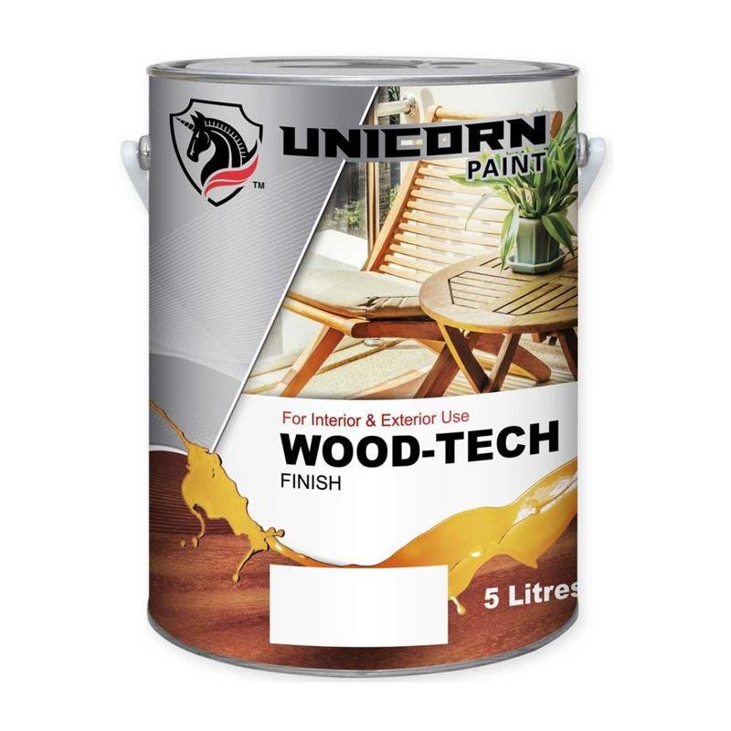 Jual Cat Vernish Kayu (WOOD TECH) Unicorn Paint (Cat Terbaik Indonesia